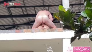 [GetFreeDays.com] Real Exhibitionist Kinky Couple Fucking on a Balcony and Flashing Public Strangers Adult Leak March 2023-6