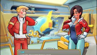 Cow Girl Lets Play - Space Rescue Code Pink, Joystick Ride with Lune-1