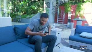 Haley Reed - Bored Haley inviting two BBCs to demolish her BIW025 - Black guy-1