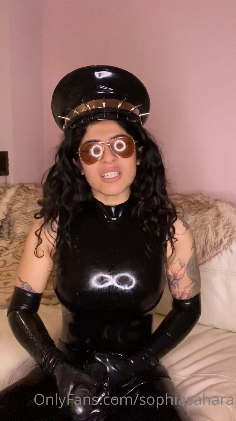 xxx video clip 23 Mistress Sophia Sahara – Good  morning  boys 41    I  know  you re  rock  hard on pov catsuit femdom