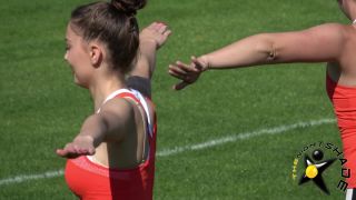  Voyeur – Awesome Girl Shows Awesome Boobs In Team Aerobic Competition (MP4, FullHD, 1920×1080) on voyeur  | voyeur | voyeur -5