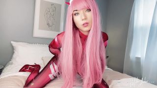 online xxx clip 26 penectomy fetish Princess Miki - My Darling Forever (Zero Two Cosplay JOI), 1080p on pov-3