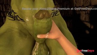 [GetFreeDays.com] Slutty Teen Slave Jerks Off A Big Breast Nice Hard Futa Orc Cock Until She Cum Explodes Everywhere Adult Clip November 2022-6