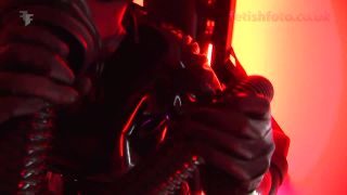7524 Heavy Rubber Respirators - Mistress Hannah Price-5