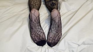 adult clip 21 fnaf foot fetish feet porn | MariaMiller – Spiderweb Fishnet tickles | hd-3