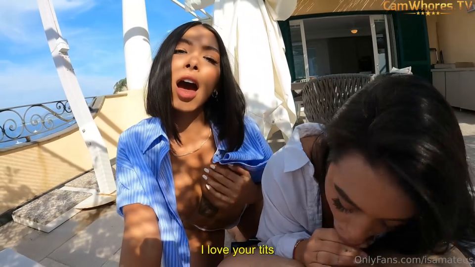 Double Blowjob Daniela Antury Isamateus Onlyfans (Blowjob porn)