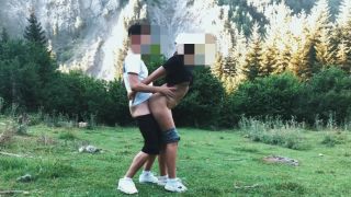 porn clip 27 amateurs behind Good view couple - Big ass student fucked in the forest in standing doggystyle , pornhub on femdom porn-9