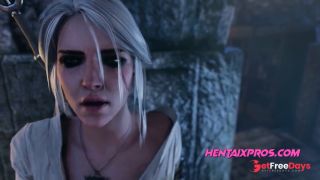 [GetFreeDays.com] Ciri takes on a hard contract and falls into a BIG trap - 3D Animation - A Witcher parody Adult Film January 2023-3