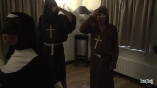 M@nyV1ds - cumbizz - Halloween Bukkake Cum Nun teaser-0