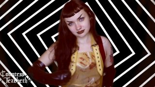 free porn video 4 femdom cc pov | Countess Jezebeth – Goon for the Latex Butcher | latex fetish-0