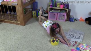 Diaperedonline2Pastel Pastel Coloring on Floor-9