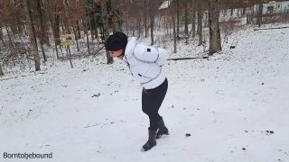 JJ Plush - Walking around outside cuffed up Download New ...-6