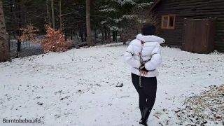 JJ Plush - Walking around outside cuffed up Download New ...-8