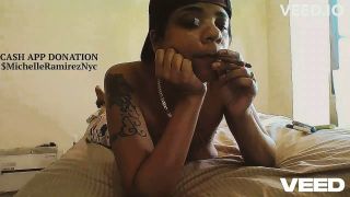 boricualovenyc - LESBIAN GAY FEM GIVES A BLOWJOB TO BIG DICK BBC DEEPTHROAT-6
