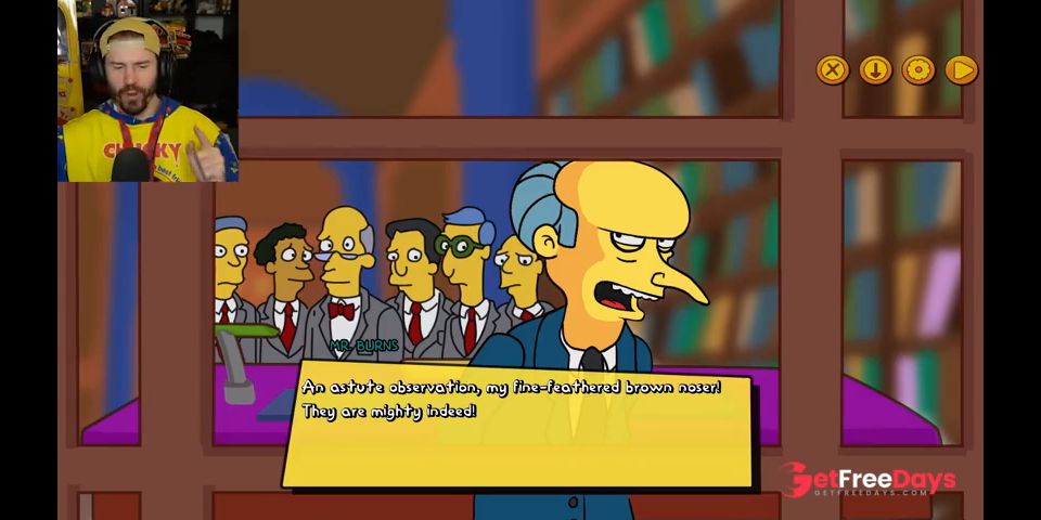 [GetFreeDays.com] The Simpsons Game You Never Played Burns Mansion Sex Film January 2023