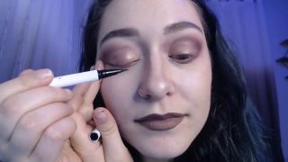 Femdom Porn saradoesscience – Smokey Eye Makeup Tutorial-7
