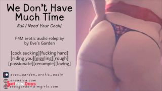 We Dont Have Much Time But I Need Your Cock F4M audioroleplaycocksuckingfuckingloving-7