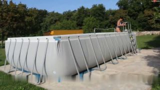 [K2S.CLUB] CharliesAngel - Fotze im durchsichtigen Badeanzug abgewichst - HD 720P-2