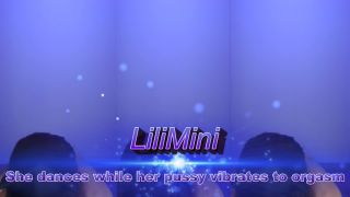 Lilimini - She dances while her pussy vibrates to orgasm-0