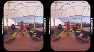 Cowgirl - DDF Network VR - Vicky Love - Brunette-0