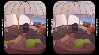 Cowgirl - DDF Network VR - Vicky Love - Brunette-8