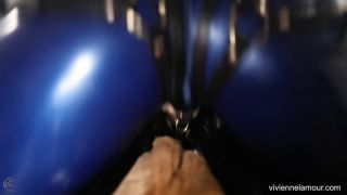 Sensual pegging in latex -  domination-7