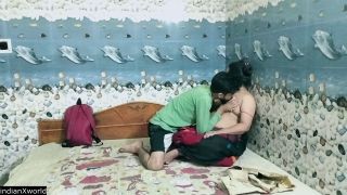 College madam and young student hot sex at private tuition t.-2