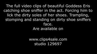 free porn video 33 Mistress Eris – Shoe Sniffer Caught In The Act Face Trample Part 1 – Footworship, Footlicking, penectomy fetish on fetish porn - facestanding - feet porn alt fetish-9