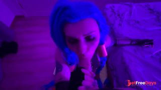 [GetFreeDays.com] Jinx got fucked by a big dick as  - Arcane cosplay Sex Stream January 2023-9