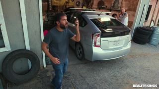 August Skye - Servicing The Mechanic - Big Tits-4