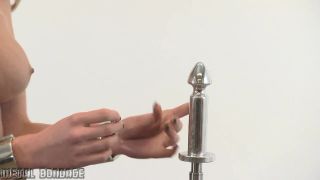 porn clip 22 MetalBondage – Mandy Slim – One Bar Prison challenge - metal bondage - bdsm porn bdsm spanking porn-1