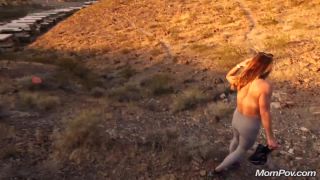 Porn tube Sloane (Sexy flashing MILF on a hike)-0