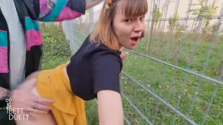 Bett Duett - UNCUT - Fahrrad Fick Tour mit meiner Freundin - Amateur-6