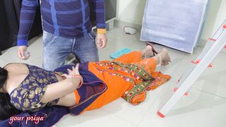 7123 Cute Saree Bhabhi Gets Naughty with her Devar for Rough ...-2