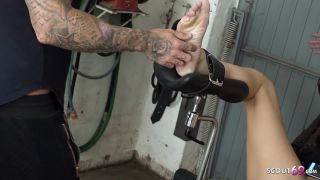 Cute german teen get tickled and stimulated to intenseas...-5