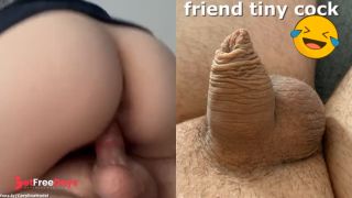 [GetFreeDays.com] Riding Friend Tiny Cock - He Cums Premature Adult Stream June 2023-4