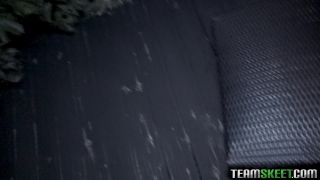 Jade Kush Teamskeet: Sexy Asian Babe Caught Smoking Hot Whil-9