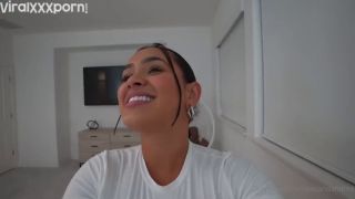 Big Tits porn Isaacandandrea OnlyFans video Ebony Petite Cutie teasing her man in plaid skirt before having fun with his cock Isaacandandrea, Andreasmelons-5