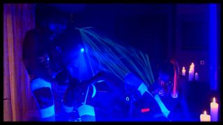 adult clip 22 Lisa Sparkle and Sandra Iron Get Kinky Under UV Light, femdom empire strapon on anal porn -7