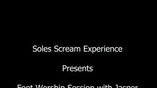 SOLES SCREAM EXPERIENCE - Jasper Reed - Receives Foot Worship While Struggling to Introducing Herself Due To - Tickling-9