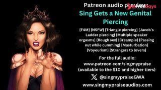 [GetFreeDays.com] Sing Gets a New Genital Piercing erotic audio preview -Performed by Singmypraise Sex Film January 2023-0