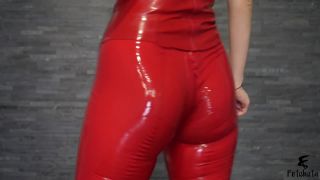 online porn clip 29 Natasha Otil – Fetishista – Red Latex Ass Shake And Clench | humiliation smoking | femdom porn femdom mmf-1