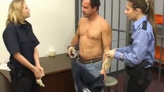 CFNMExposed guards jack off naked handcuffed crim HI (mp4)-1