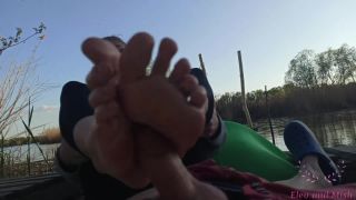 Footjob training on public coast! Sex Clip Video Porn Do...-3
