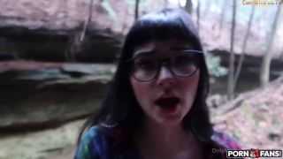  blowjob NaomiH666 NaomiH666 Fucked In The Woods By A Big Fat Cock-7