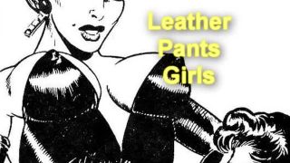 Frankie - Leather Pants Girls-0