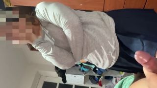 School  Me follo a mi hermanastra antes de irse al colegio le roso el culo rico-1