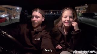 Cumshot Hermione Potter Teases In A Nissan Skyline With A Sloppy BJ Video Hermione Potter-8