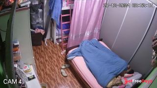 [Sleeping.Porn] Dad and mom sleeping together in the pink bedroom, watch now-0