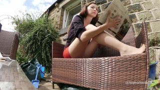 free online video 30 Sophia Smith - Garden Tights Tease, project femdom on pov -6